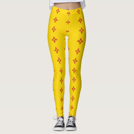 Leggings com bandeira do Estado do Novo México, EU