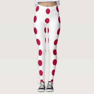Leggings com bandeira do Japão