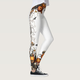 🎃 Leggings com caveiras "Spook-tacular"! 🎃