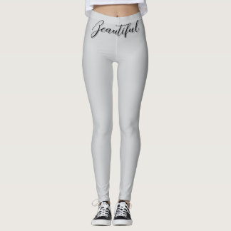 Leggings com design de arte "Bonito"