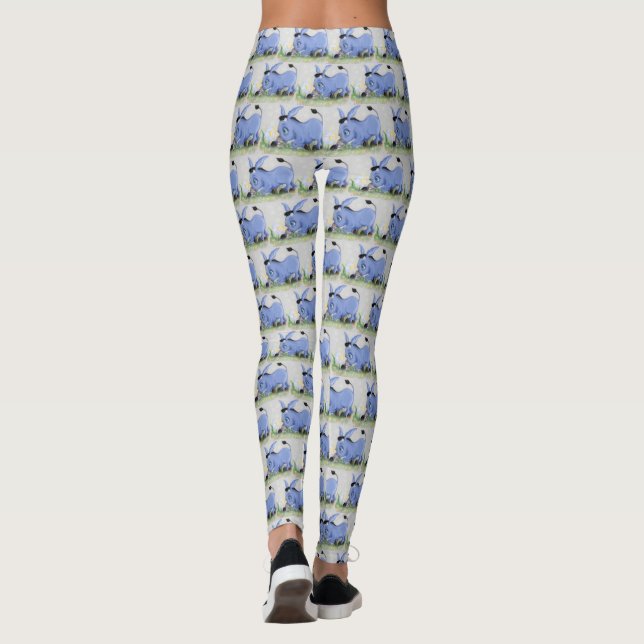 Leggings com Donkey e Daisy Happy Design (Verso)
