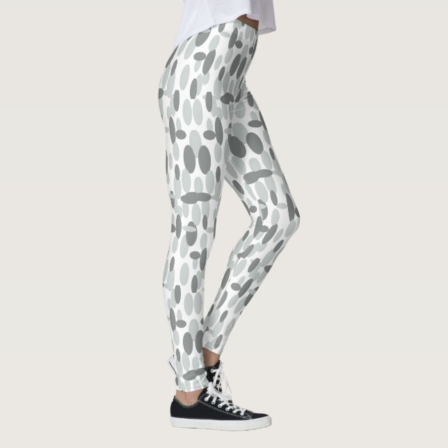 Leggings com Estampa de Bolinhas Ovais Felizes Cin (Direita)