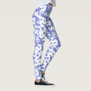 Leggings com Estampa de Dólares Dinheiro Incrível