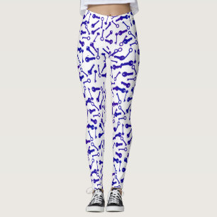 Leggings com Estampa de Formas Diferentes e Funky