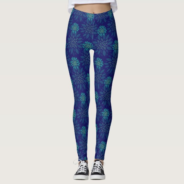 Leggings com Estampa Floral (Frente)