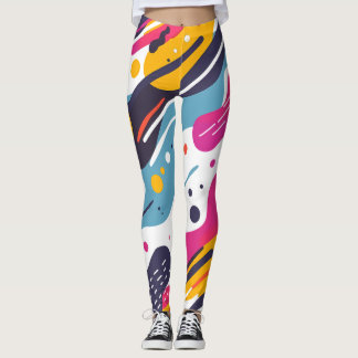 Leggings com Estampa Floral Total