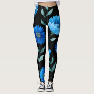 Leggings com Estampa Floral Total