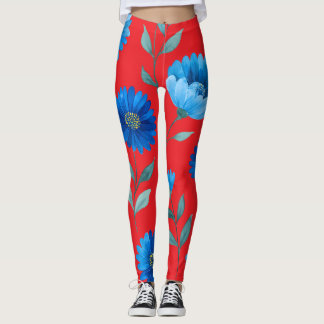 Leggings com Estampa Floral Total