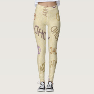 Leggings com Estampa Total