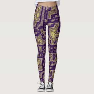 Leggings com Estampa Total