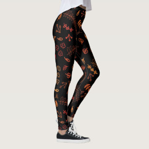 Leggings com Estampa Total