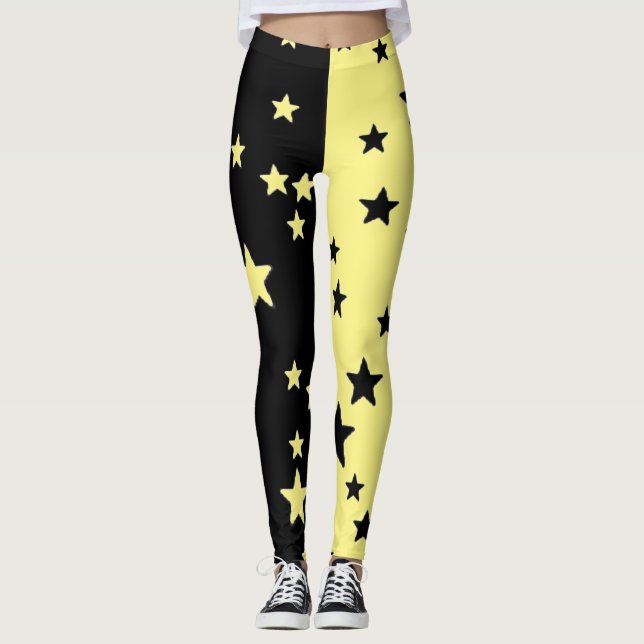 Leggings com Estrelas (Frente)