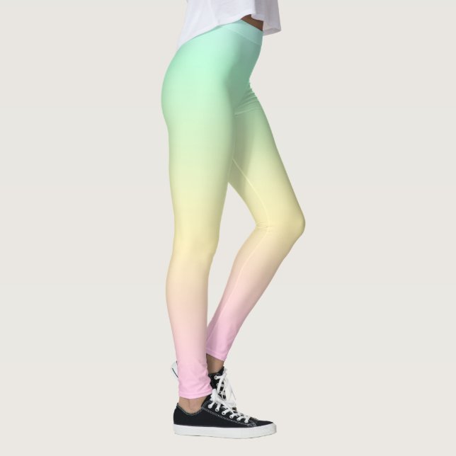 Leggings com Gradiente da Moda (Direita)