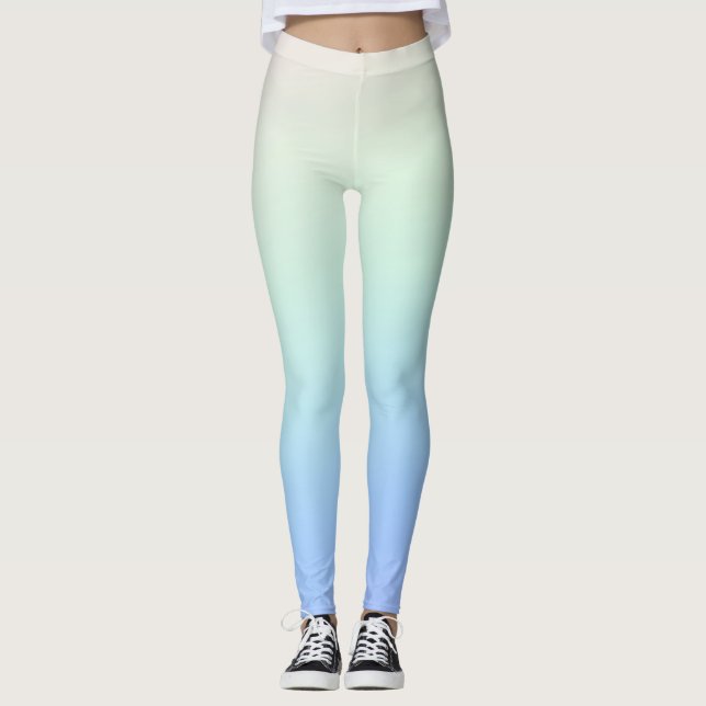 Leggings com Gradiente da Moda (Frente)