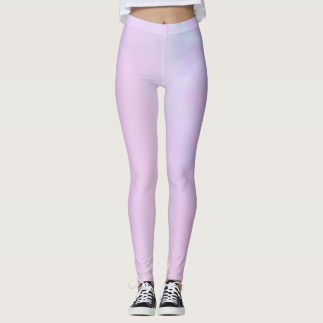 Leggings com Gradiente da Moda (Frente)