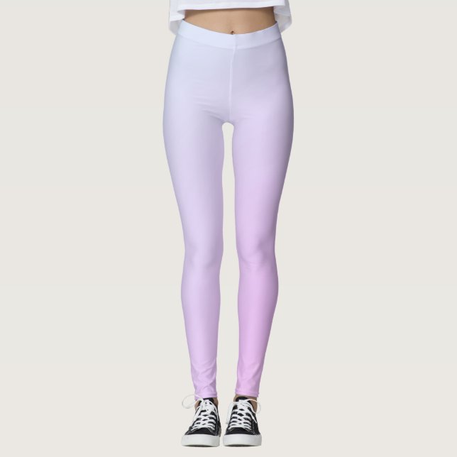 Leggings com Gradiente da Moda (Frente)