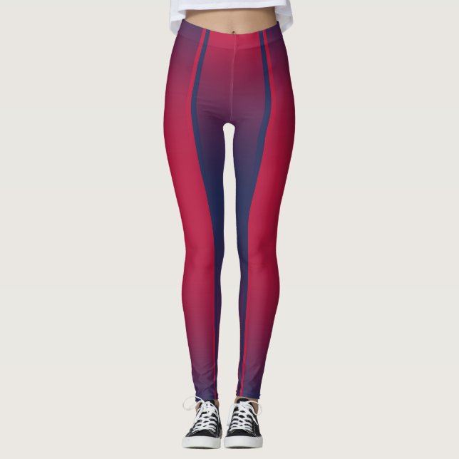 Leggings com gradiente de inspiração Barcelona (Frente)