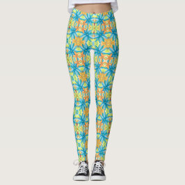 Leggings com Mosaico Pat