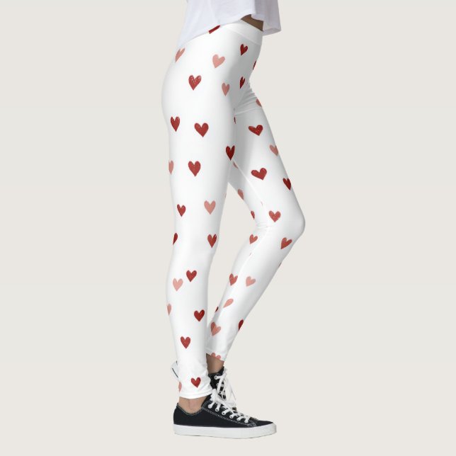 Leggings com Padrão de Coração Romântico – Perfeit (Direita)