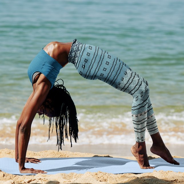 Leggings com Padrão de Gradiente Azul (Criador carregado)