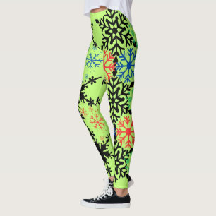 Leggings com padrão de motif turco