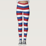 Leggings com pavilhão dos Países Baixos<br><div class="desc">Passem ao orgulho holandês com as nossas leggings com a bandeira dos Países Baixos! Estas leggings exibem orgulhosamente o icônico design dos Países Baixos, com três faixas horizontais de vermelho, branco e azul. Perfeito por mostrar seu amor pela Holanda durante exercícios, excursões ocasionais ou relaxando em casa. Nossas pernas são...</div>