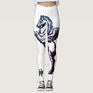 Leggings COM PEGASUS COM KANJI PARA DEUS