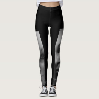 Leggings com rosto