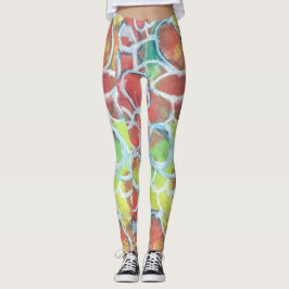 Leggings com várias cores