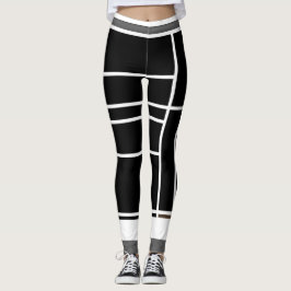 Leggings Composição I com Invertido Marrom