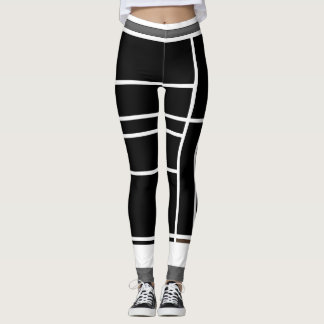 Leggings Composição I com Invertido Marrom
