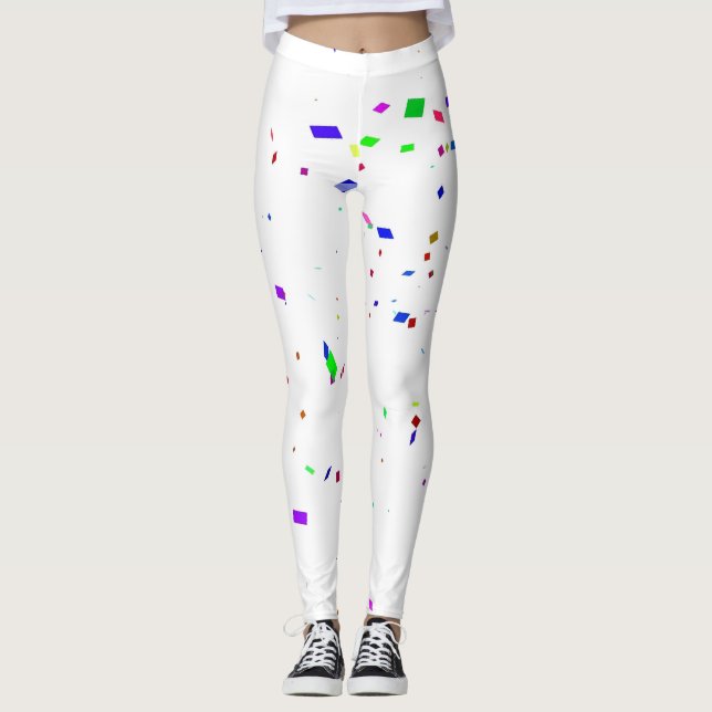 Leggings - Confetes Caindo (Frente)