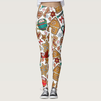Leggings Cookies de Férias