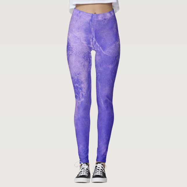 Leggings Cool Blues para Mulheres (Frente)