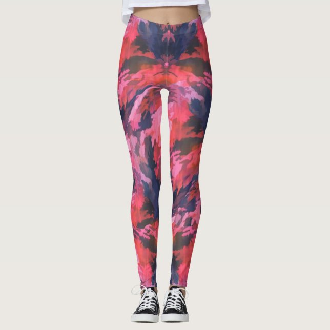 Leggings cor-de-rosa (Frente)