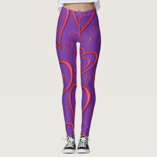 leggings Corações do namorados