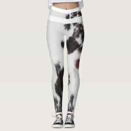 Leggings - Couro de Vaca Designer