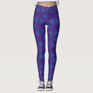 Leggings Cubo-1 do Triângulo