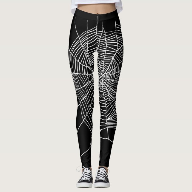 Leggings da aranha do Halloween (Frente)