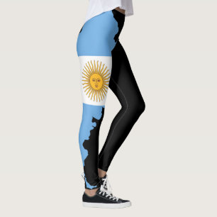 Leggings da Bandeira da Argentina - Presente Perso