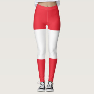 Leggings da Bandeira Patriótica Austríaca