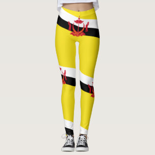 Leggings da Bandeira Patriótica de Brunei