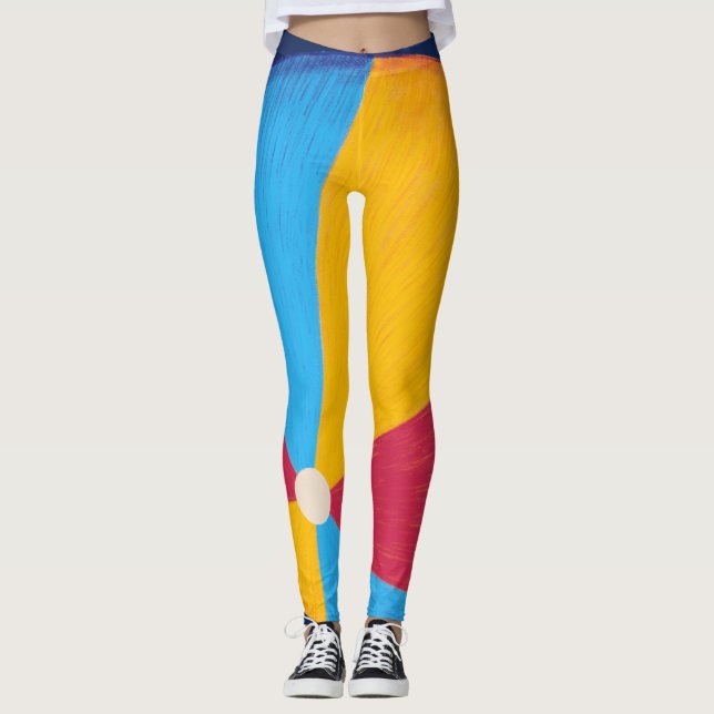 Leggings da Bola de na moda Beach (Frente)