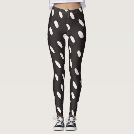 Leggings da Bolinhas retrorreflectora - Alto Waist