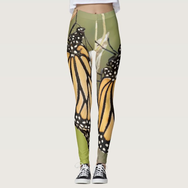 Leggings da borboleta monarca (Frente)