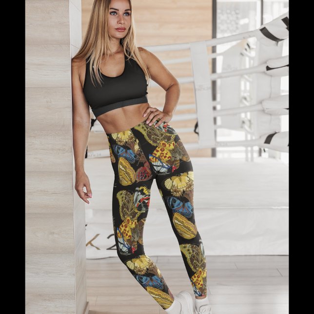 Leggings da borboleta Vintage - Bonito (Criador carregado)
