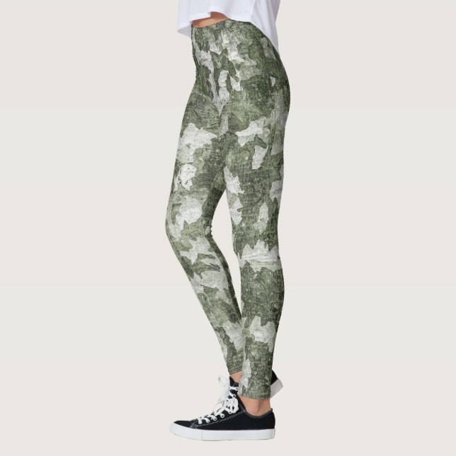 Leggings da Camuflagem Verde (Camo) (Esquerda)