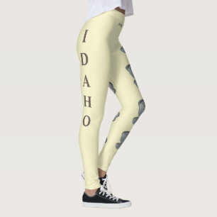 Leggings da Flor Syringa Yellow State Syringa