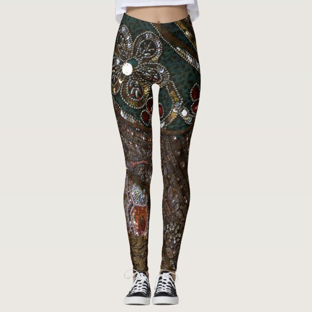Leggings da Índia para mulheres (Frente)