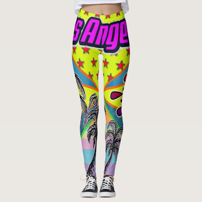 Leggings da Liberdade de Los Angeles (Frente)